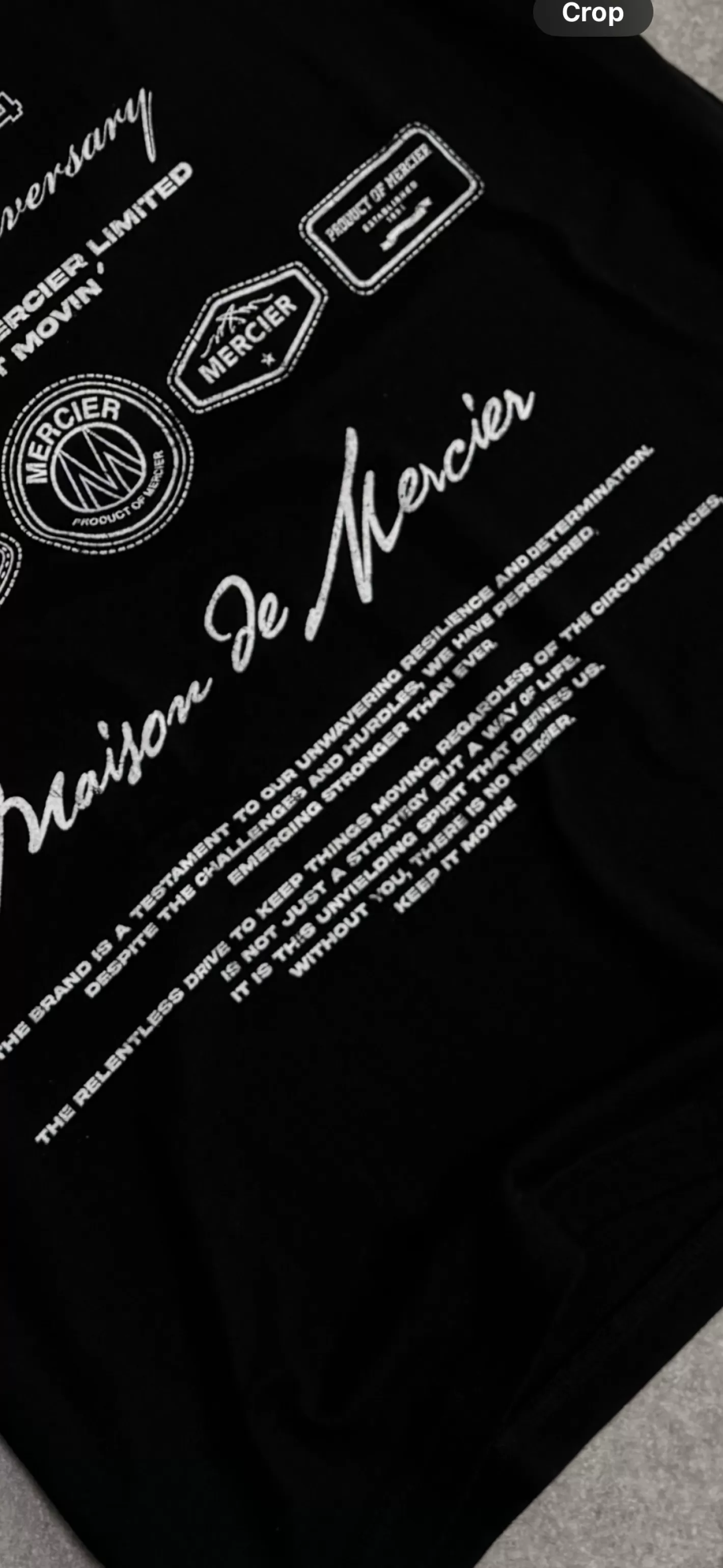 Femme Mercier T-shirts | Hauts Pour Femmes 23<7 Years Deep Anniversary Tshirt