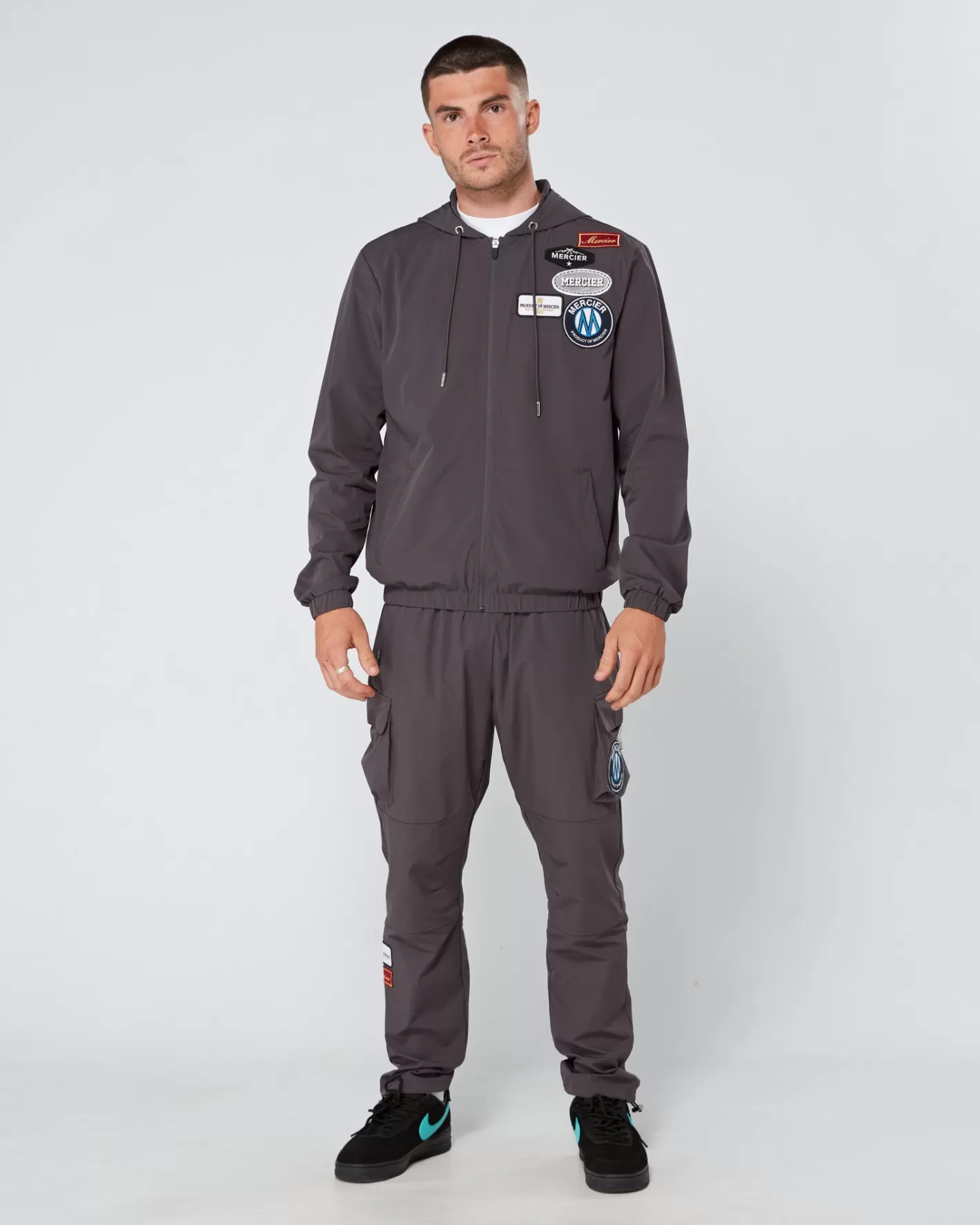 Homme Mercier Coupe-vent Et Cargaisons<Aimant ET Badge Coupe-Vent