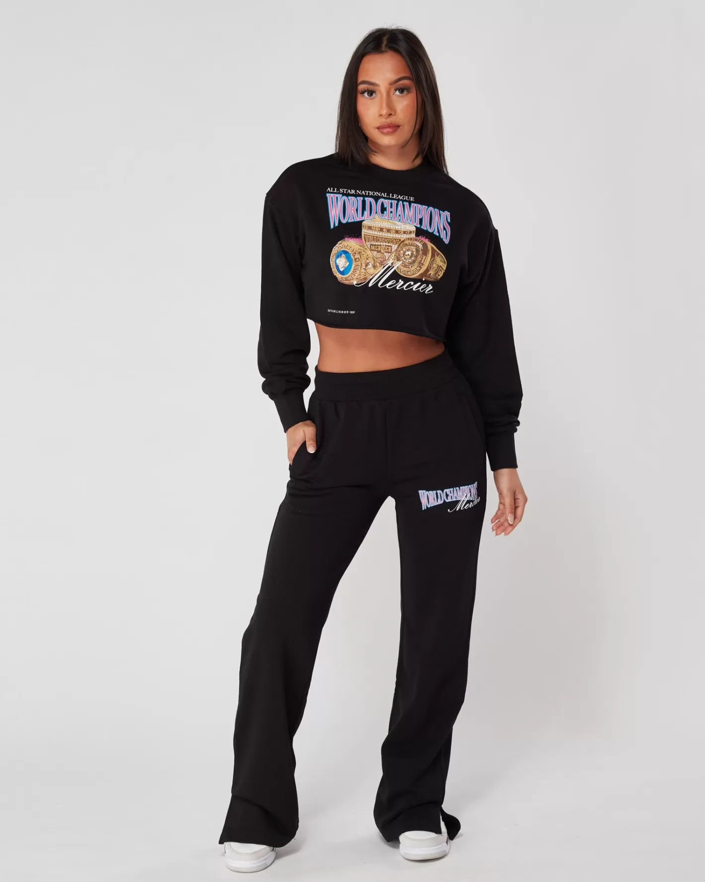 Femme Mercier Outlet Femmes<Bas World Champions Noir