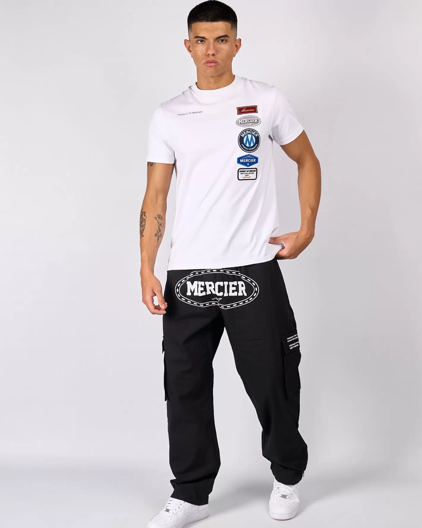 Homme Mercier Coupe-vent Et Cargaisons<Black Maison Cargo