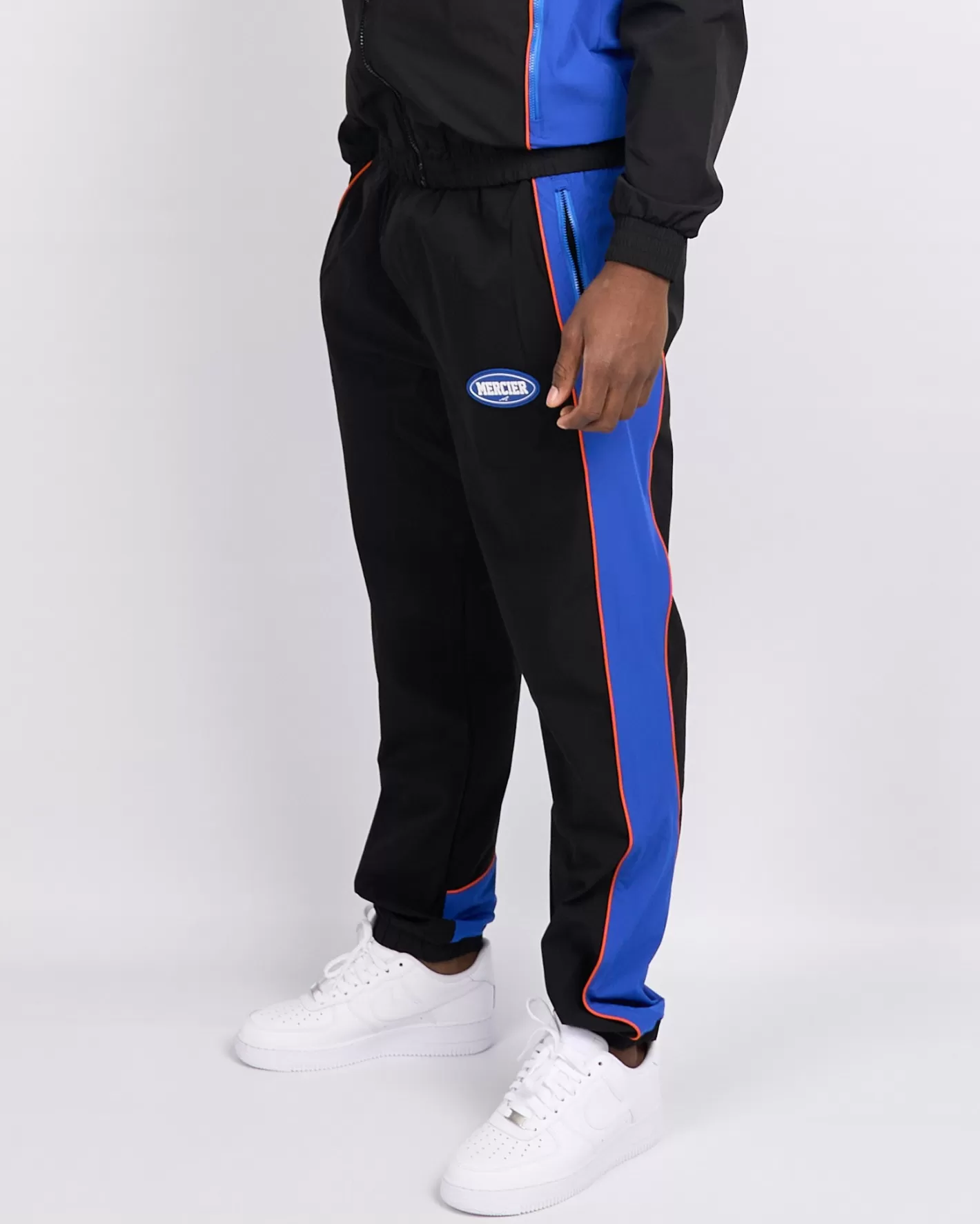 Homme Mercier Survêtements | Coupe-vent Et Cargaisons<Black Maison Racer Track Pants