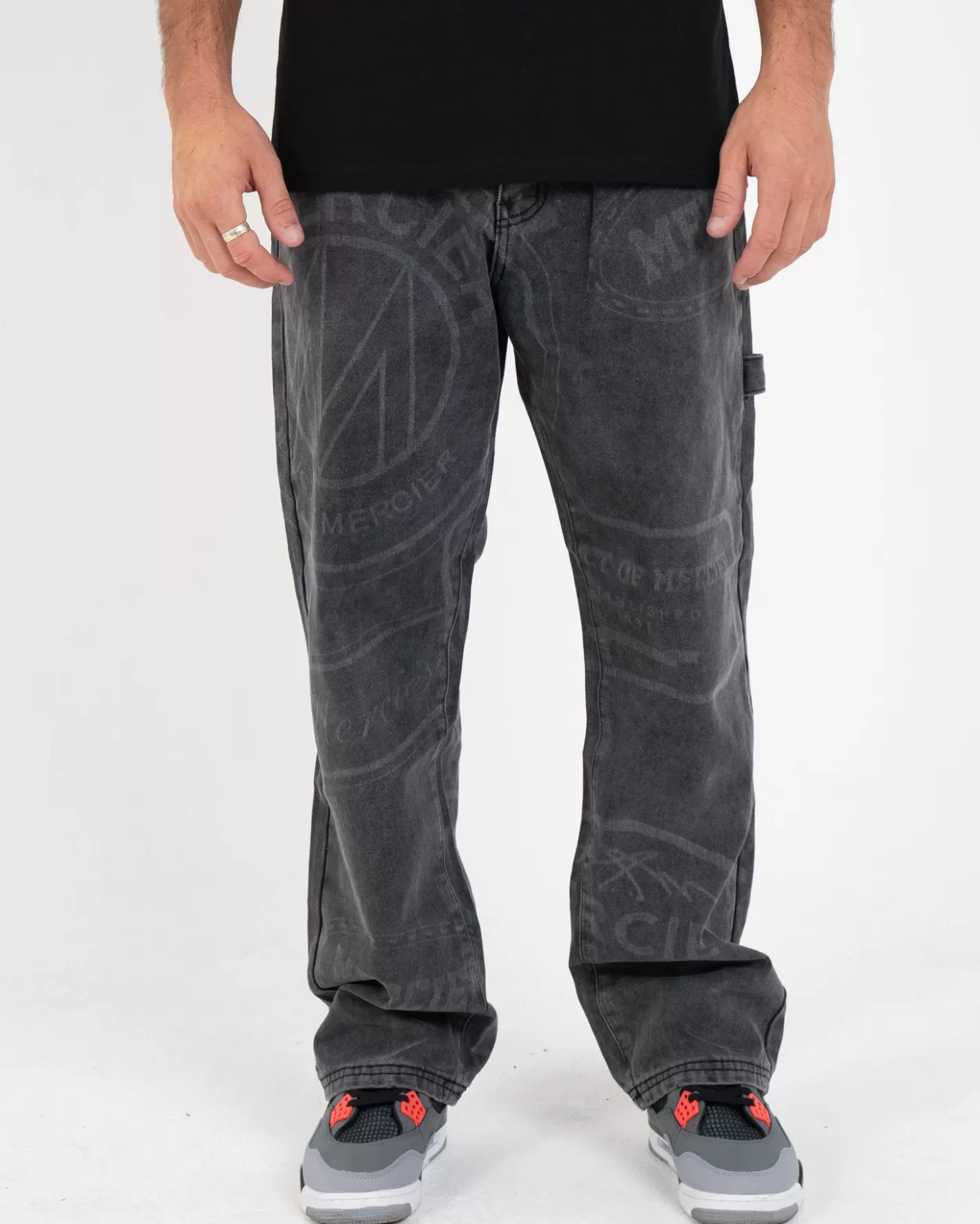 Homme Mercier Jean<Charcoal Adamson Jeans