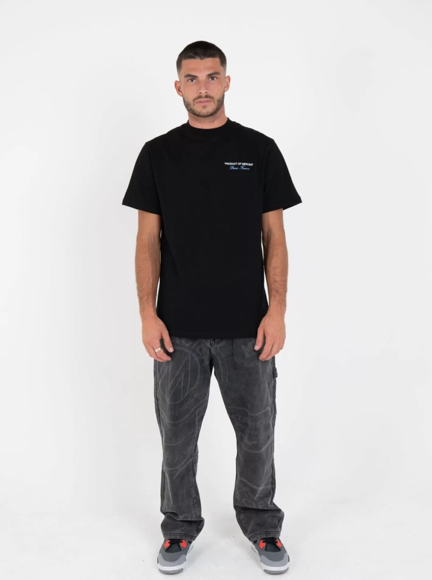 Homme Mercier Jean<Charcoal Adamson Jeans
