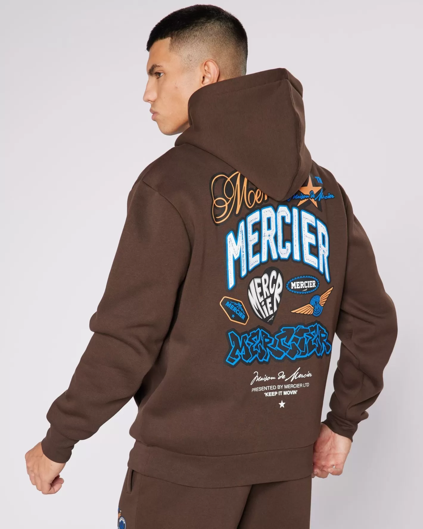 Homme Mercier Hauts De Survêtement/sweats À Capuche | Survêtements<Chocolate Guerrilla Hoodie
