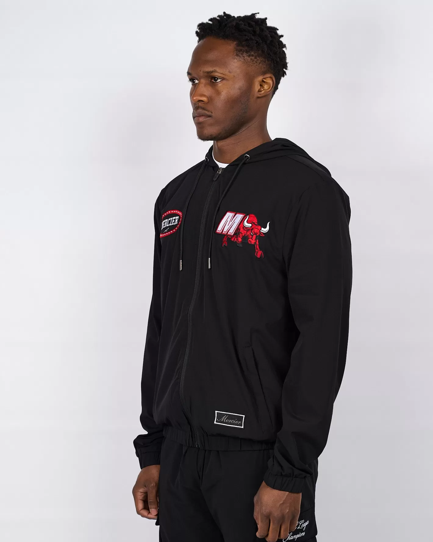 Homme Mercier Coupe-vent Et Cargaisons<Coupe-vent Empire noir rouge