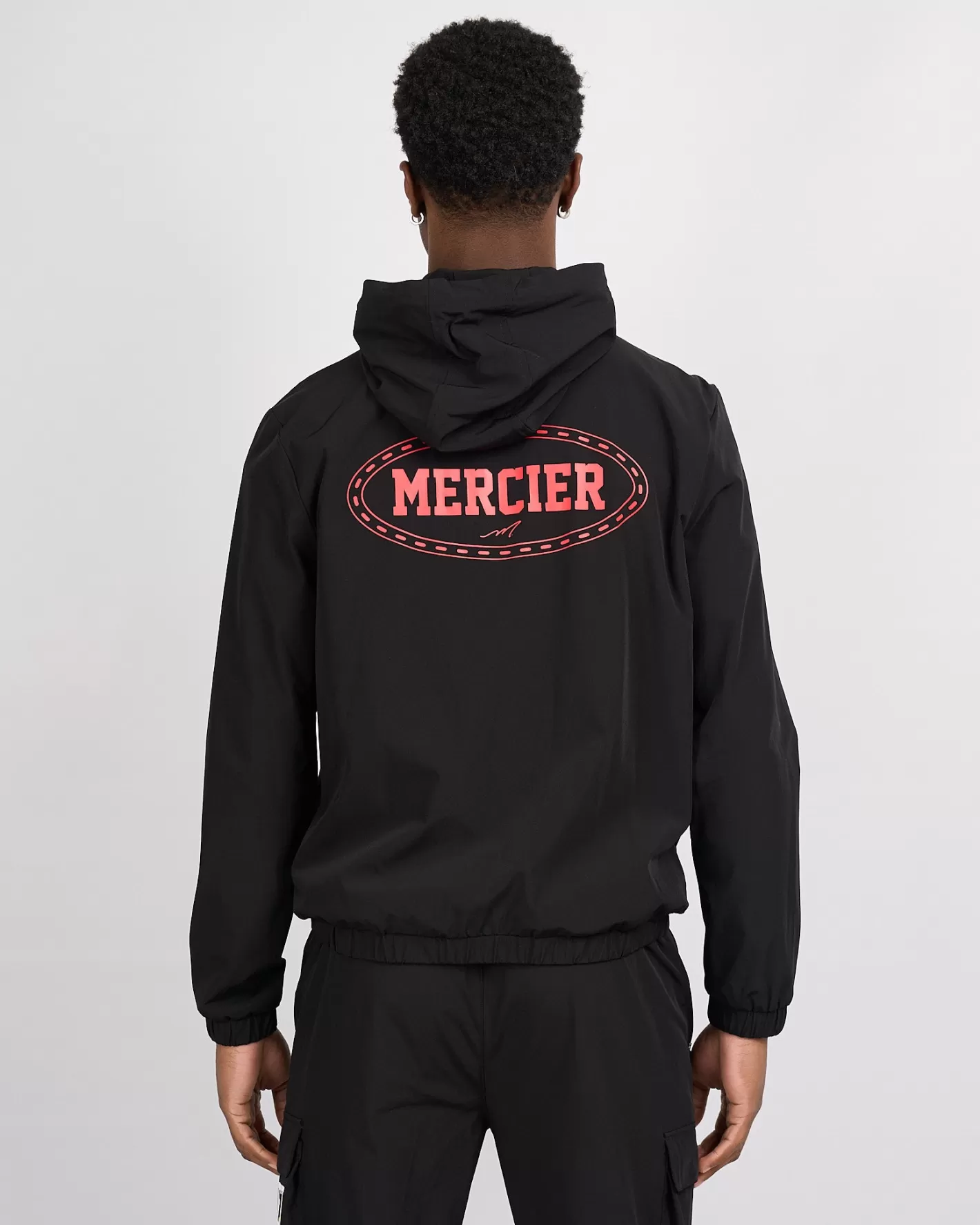 Homme Mercier Coupe-vent Et Cargaisons<Coupe-vent noir Santa Monica