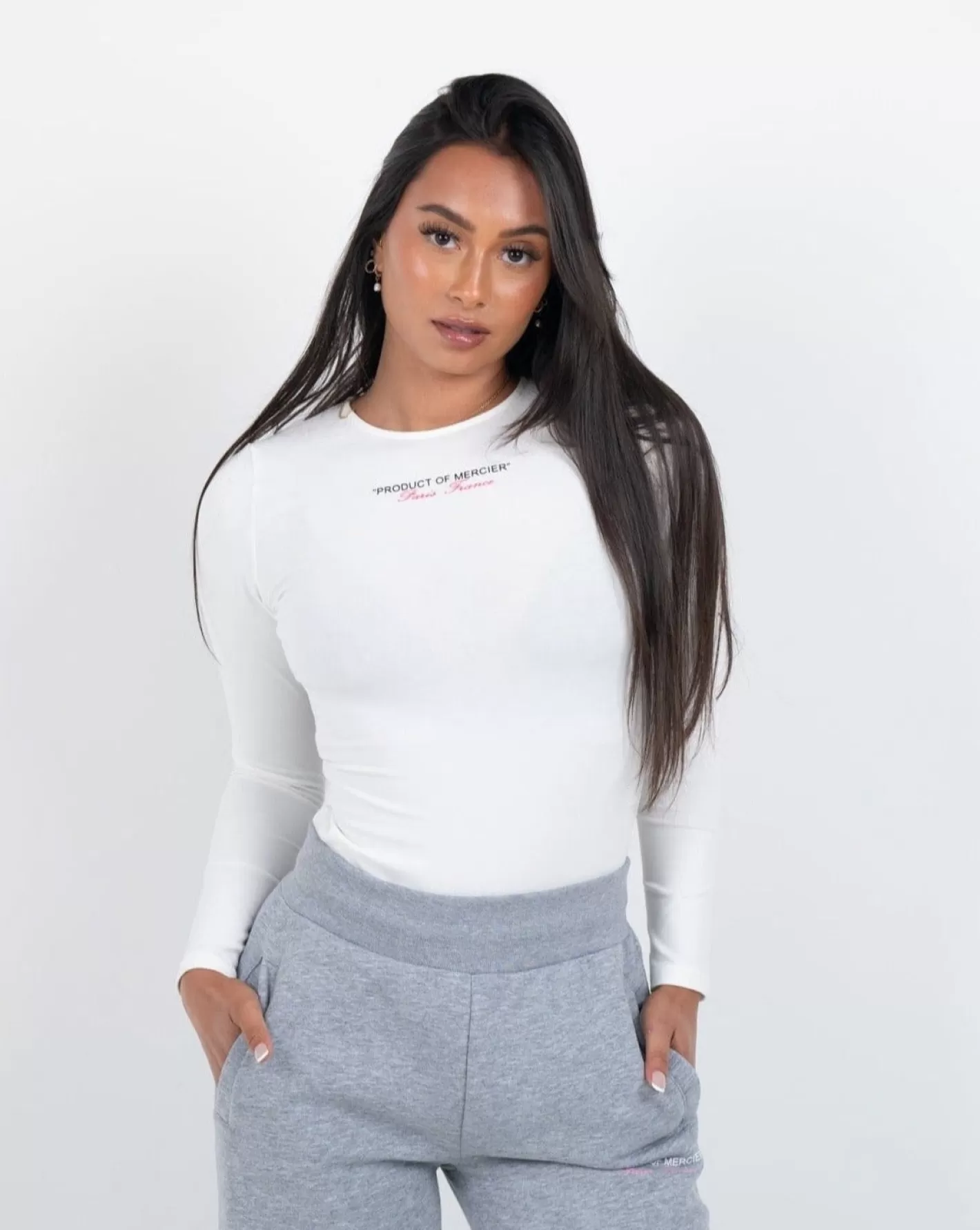 Femme Mercier Outlet Femmes | Hauts Pour Femmes 23<Femmes Blanc Rose Produit de Body