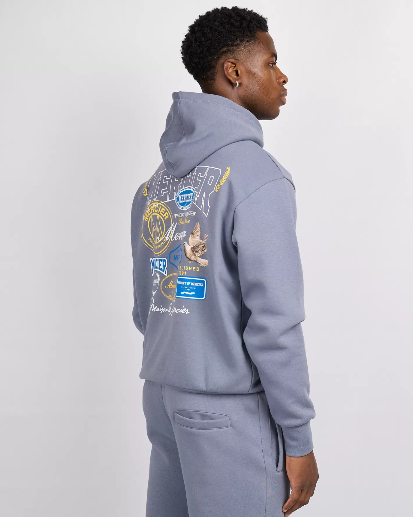 Homme Mercier Hauts De Survêtement/sweats À Capuche | Survêtements<Flint Multi Tour Sweat à capuche
