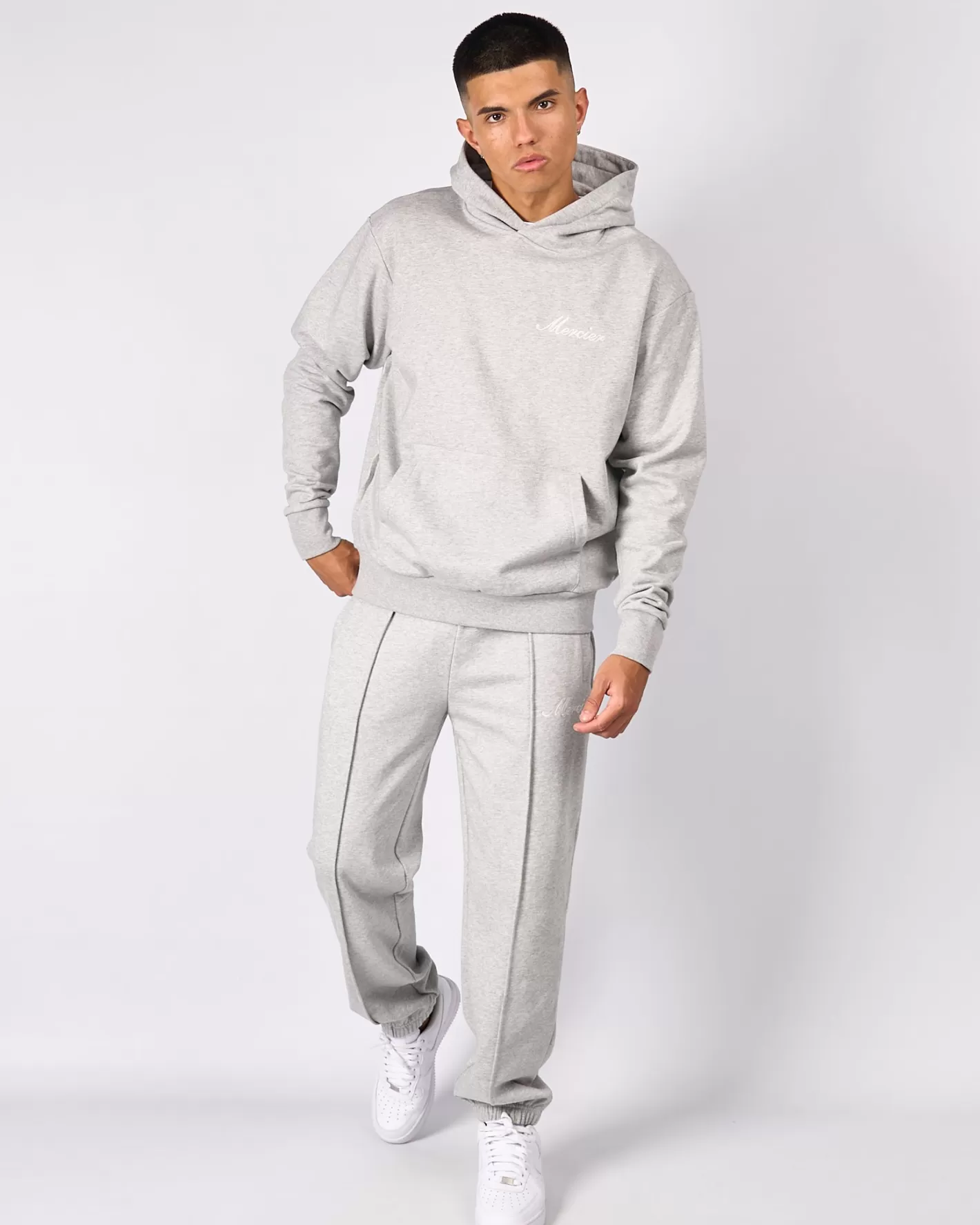 Homme Mercier Joggeurs | Survêtements<Grey Marl Authenticity Jogger