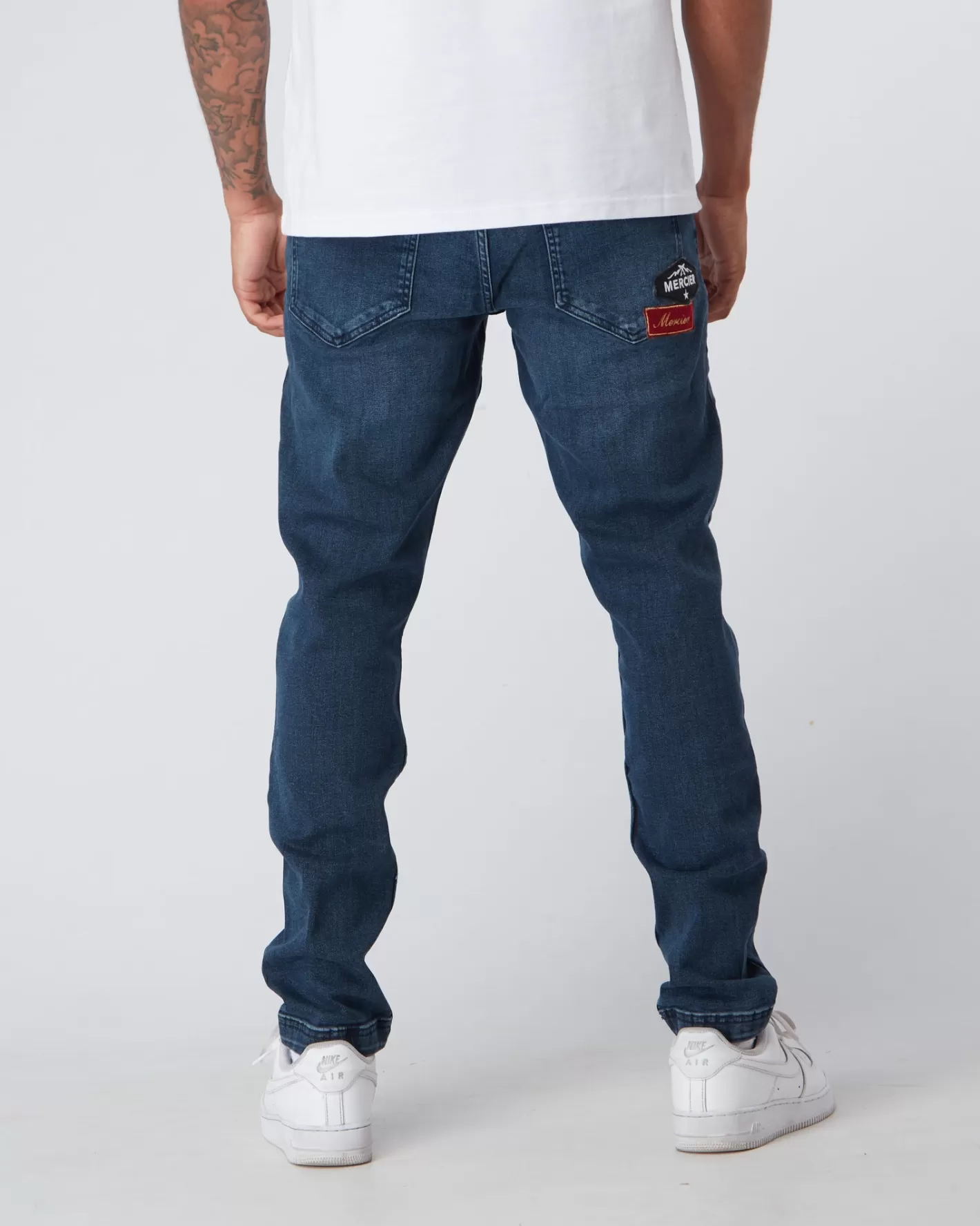 Homme Mercier Jean<Jean AND Badge Bleu