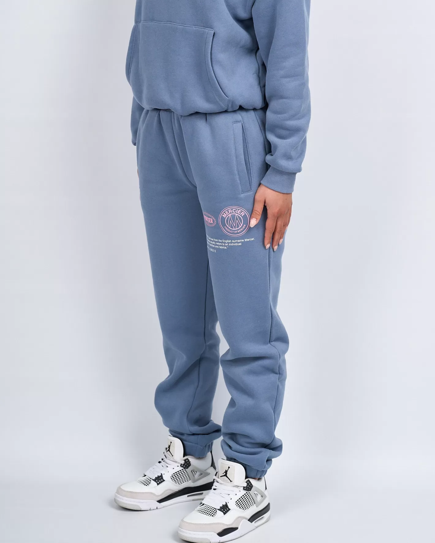 Femme Mercier Pantalons De Jogging/leggings Pour Femmes | Survêtements Pour Femmes<Jogging Caruso Bleu Clair De Lune Pour Femmes