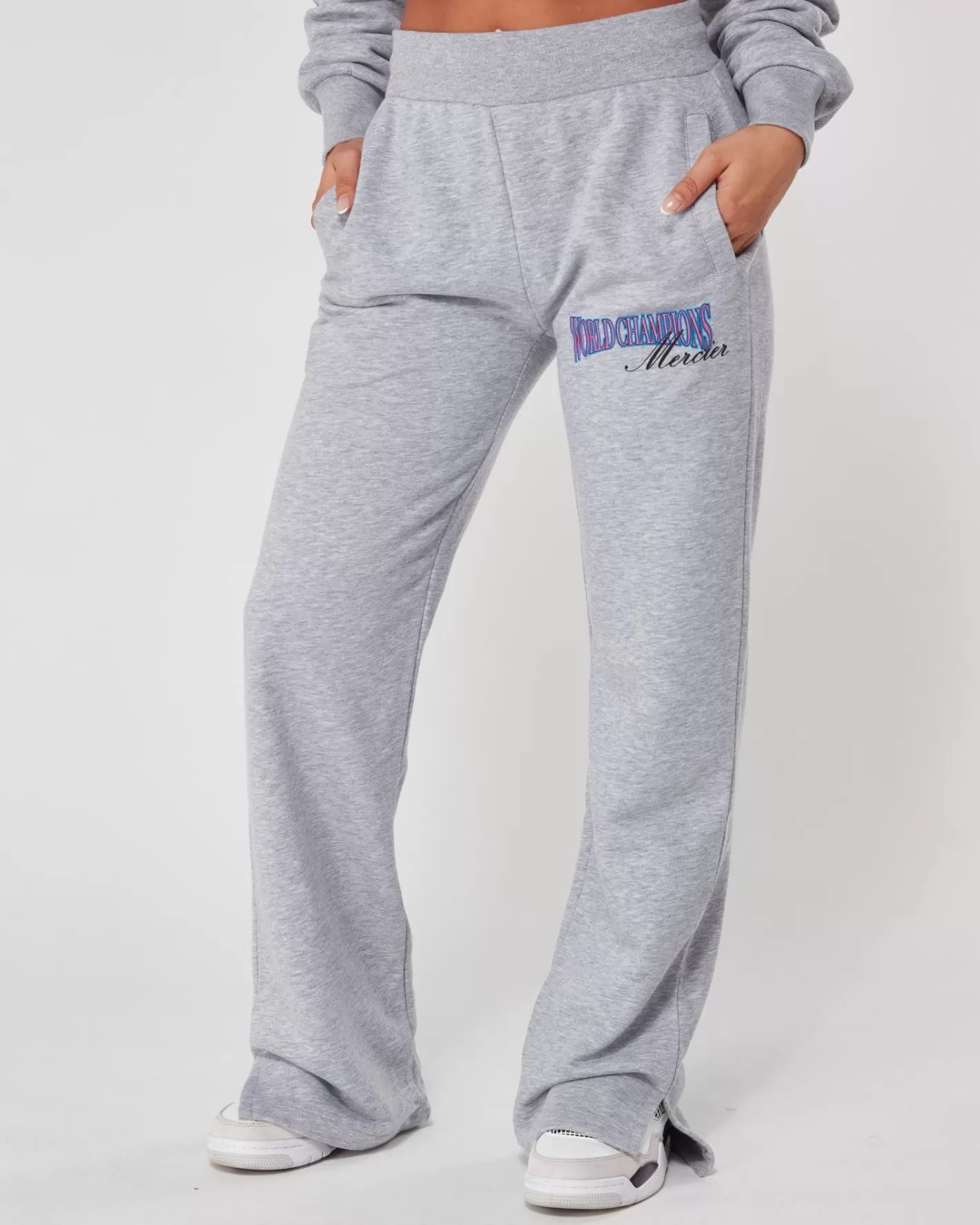 Femme Mercier Outlet Femmes<Jogging Gris Marl Champions Pour Femmes