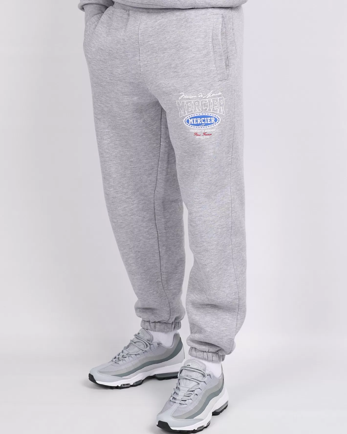 Homme Mercier Joggeurs | Survêtements<Jogging Multi Tour Gris Marl