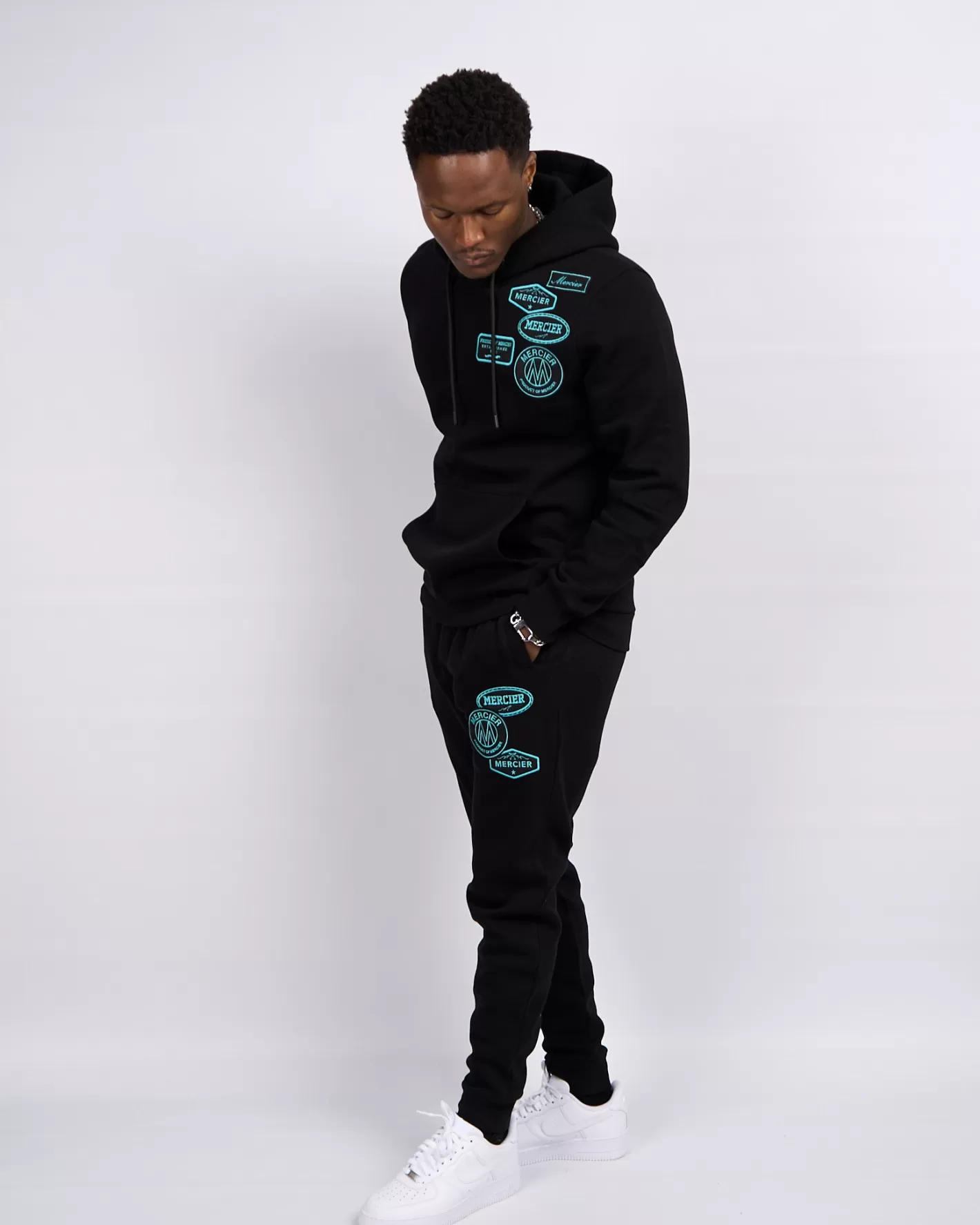 Homme Mercier Joggeurs | Survêtements<Jogging noir Tiffany OG Badge