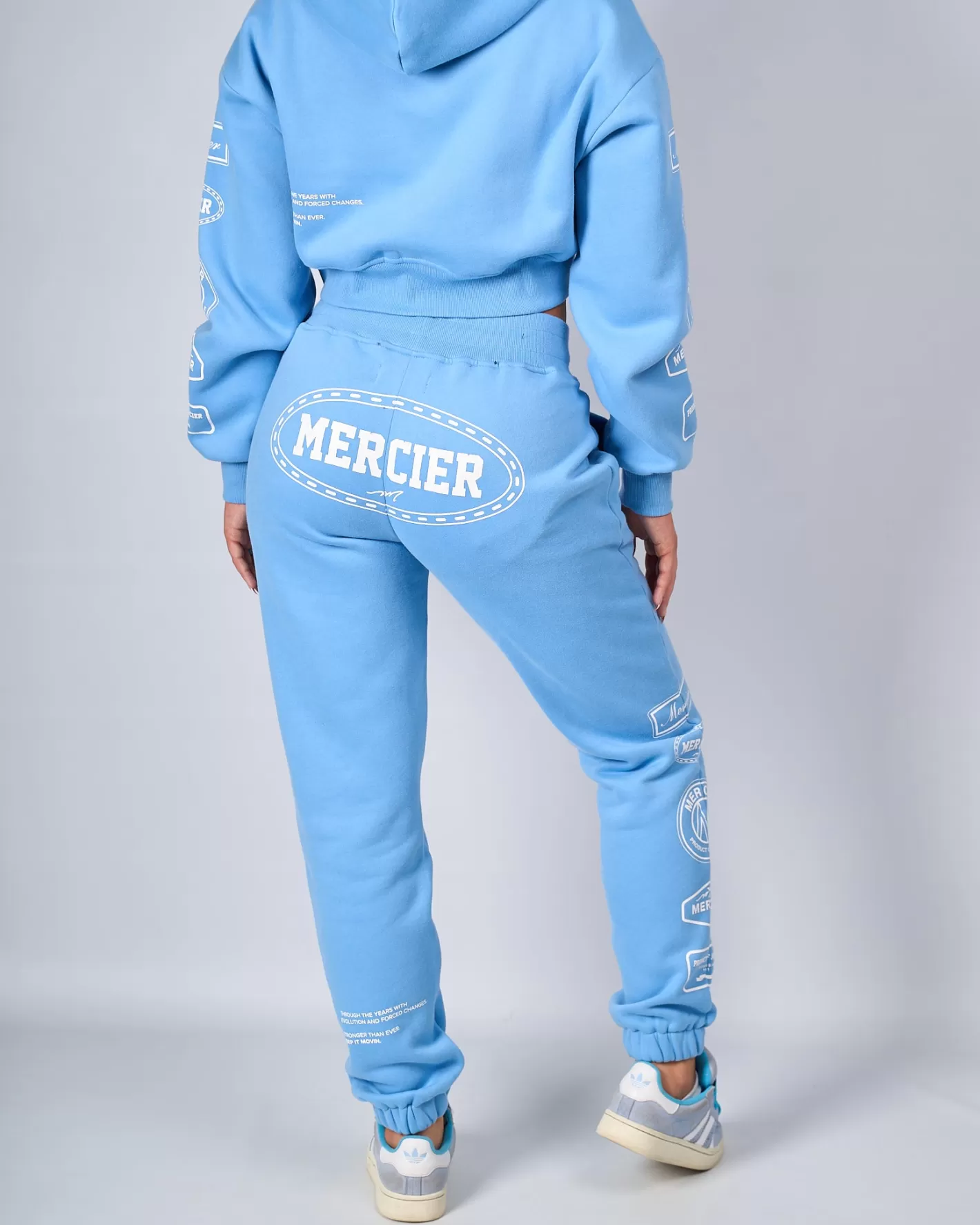 Femme Mercier Outlet Femmes<Jogging Pour Femmes Blanc Bleu Compton