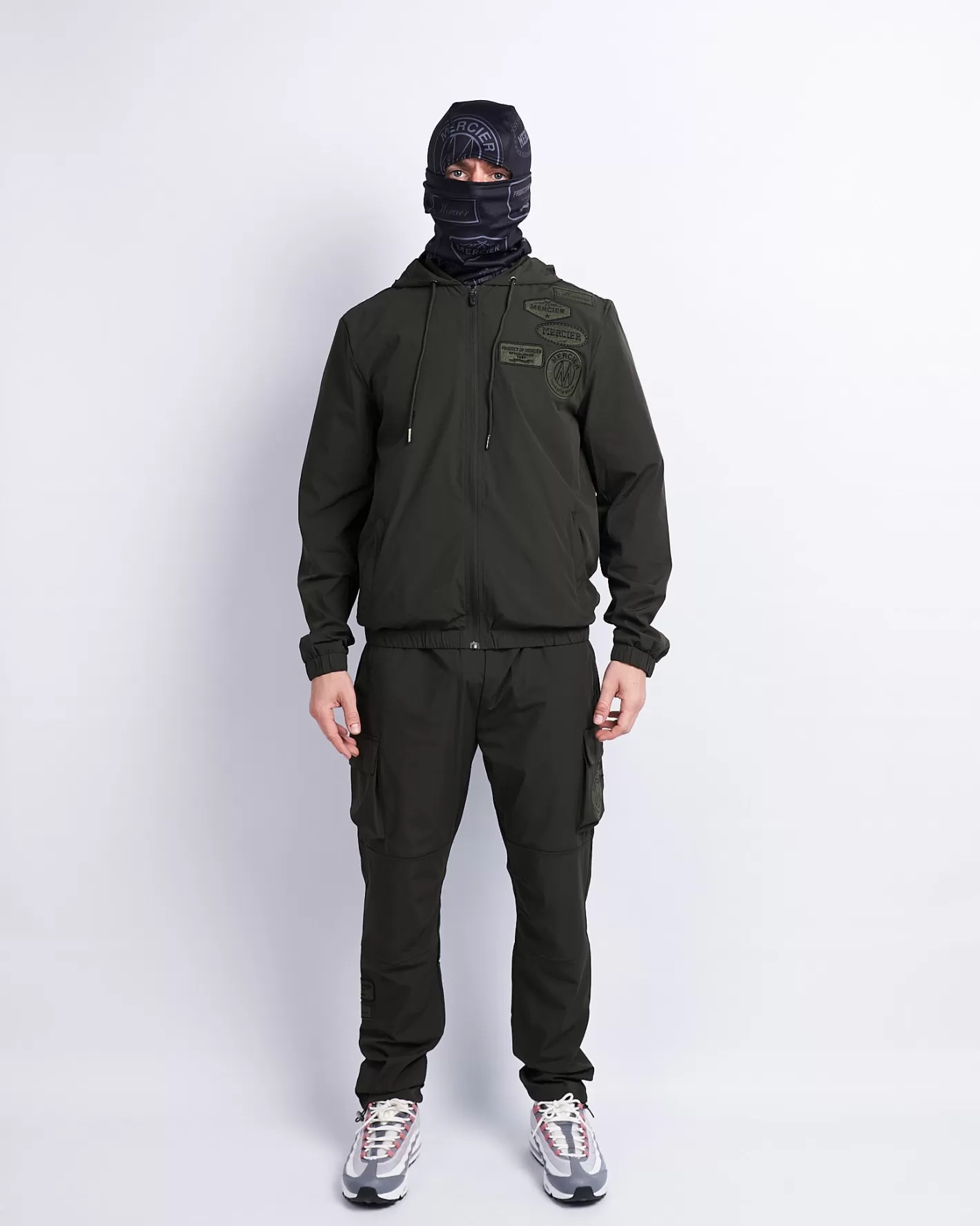 Homme Mercier Coupe-vent Et Cargaisons<Khaki OG Badge Tonal Cargos