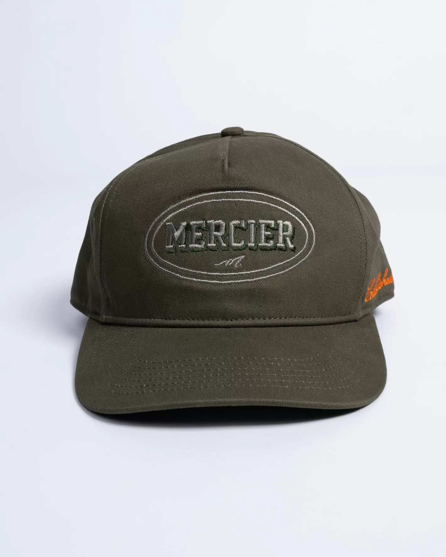 Homme Mercier Accessoires | Couvre-chef<Khaki Unstructured Maison Cap
