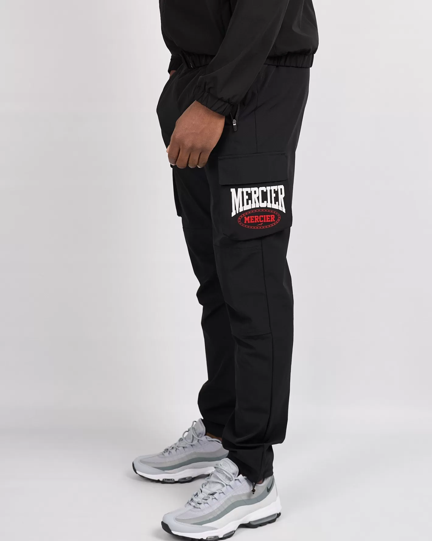 Homme Mercier Coupe-vent Et Cargaisons<Noir Santa Monica Cargos