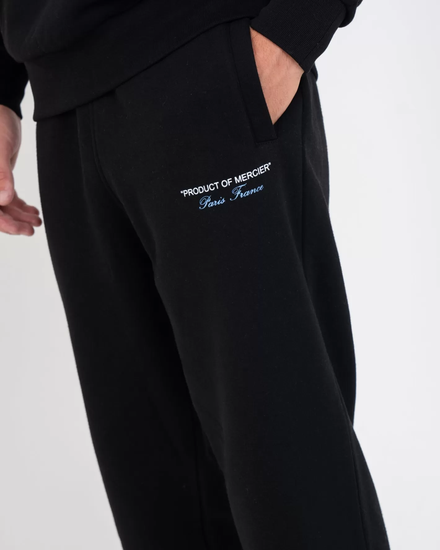Homme Mercier Joggeurs | Survêtements<Pantalon de jogging noir bleu ciel produit par