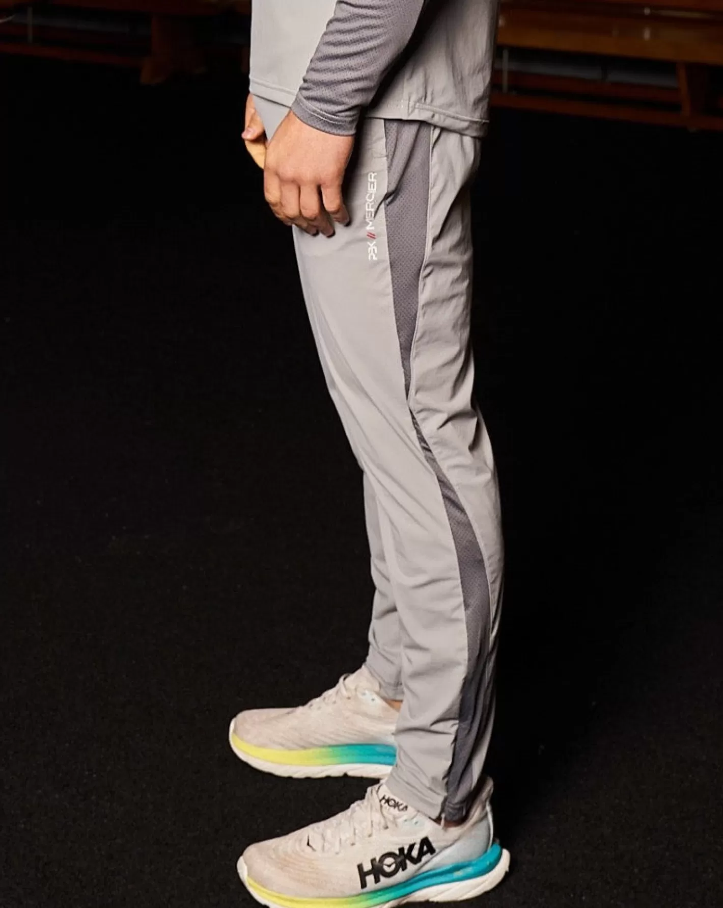 Homme Mercier Pbk//mercier<PBK// Performance Trackpants Grey