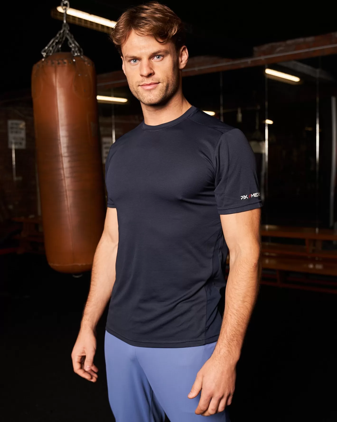 Homme Mercier Pbk//mercier<PBK// Performance Tshirt Navy