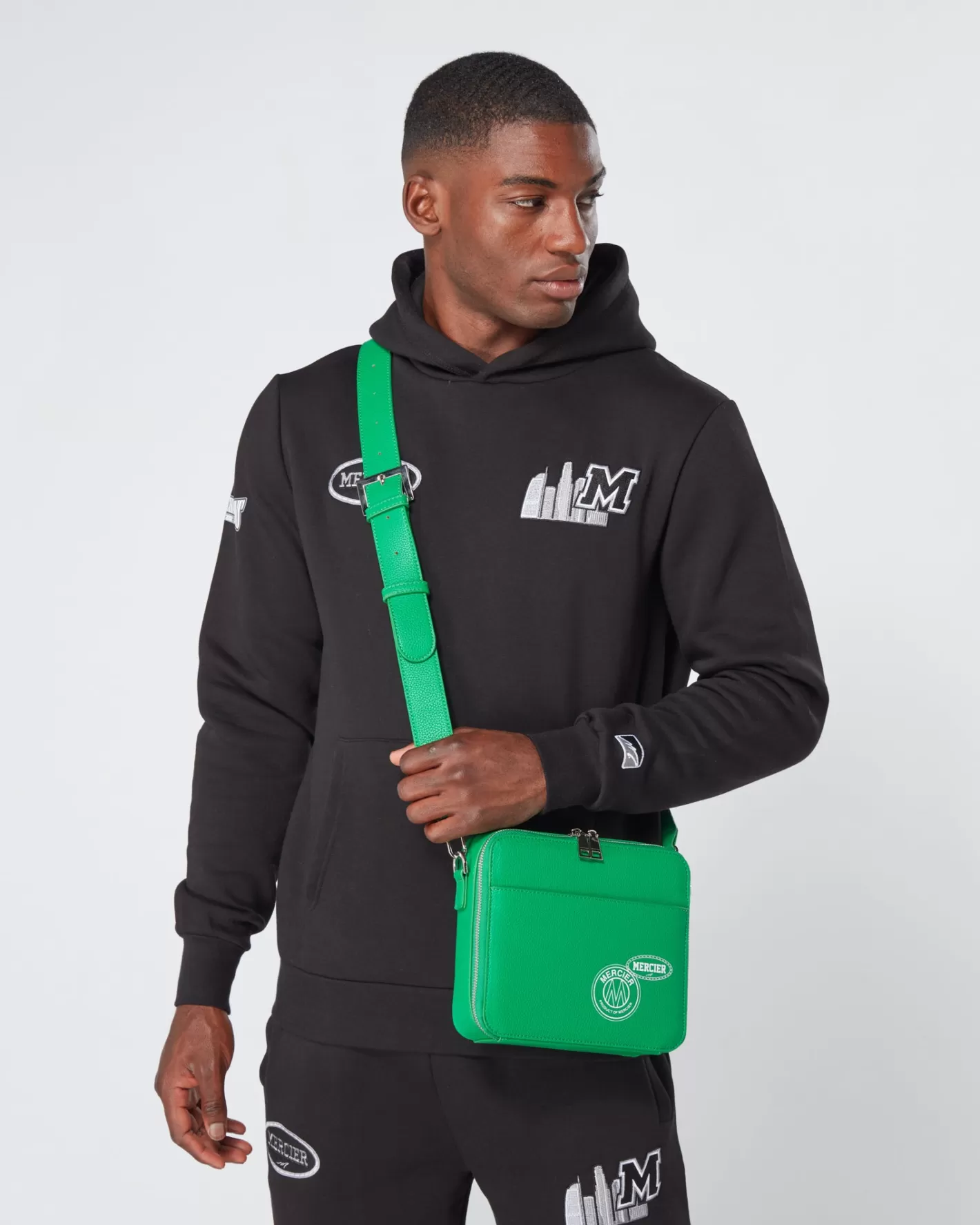 Homme Mercier Accessoires<Sac à bandoulière Green AND Badge-Exclusif