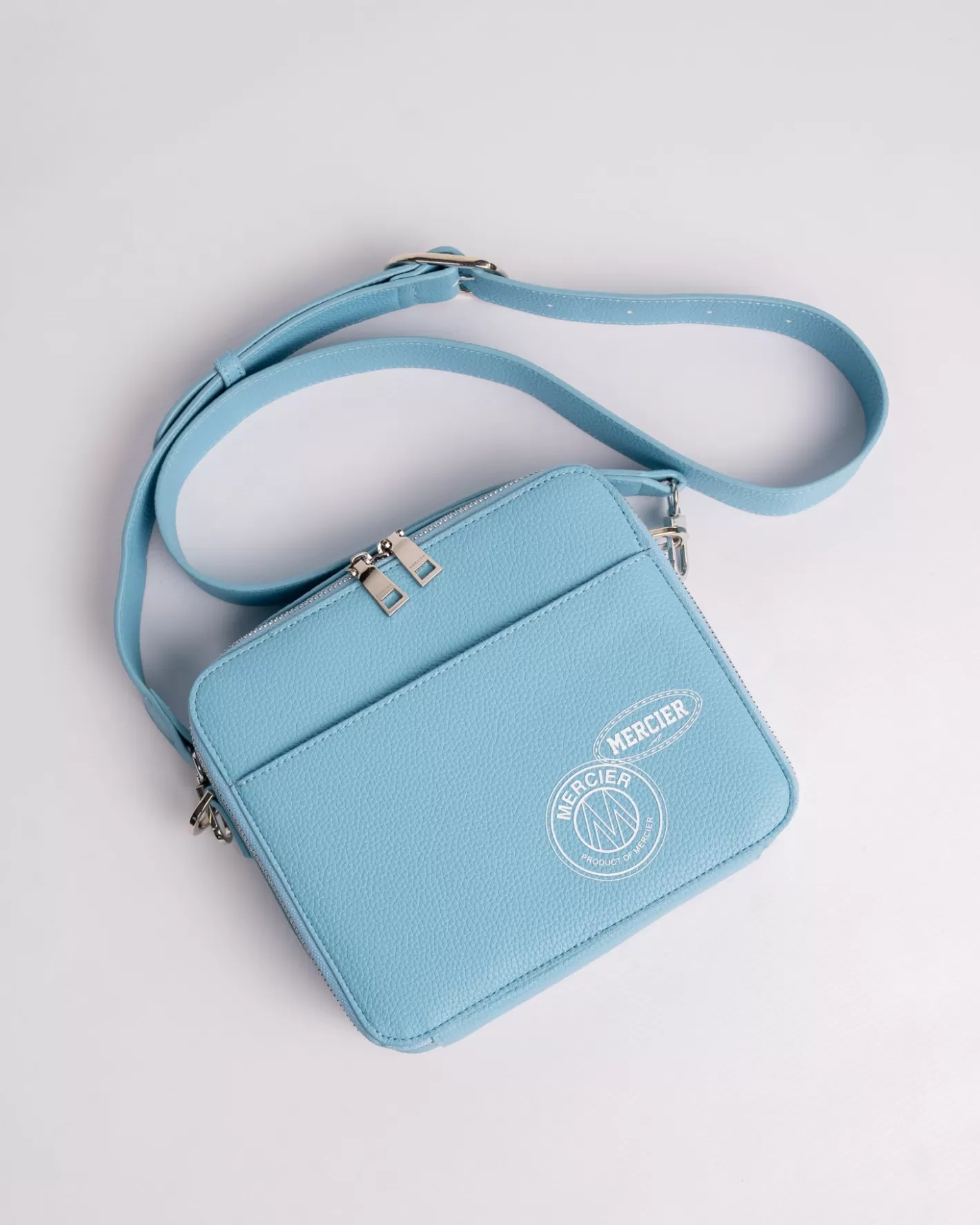 Homme Mercier Accessoires<Sac messager bleu ciel AND Badge-Exclusivité