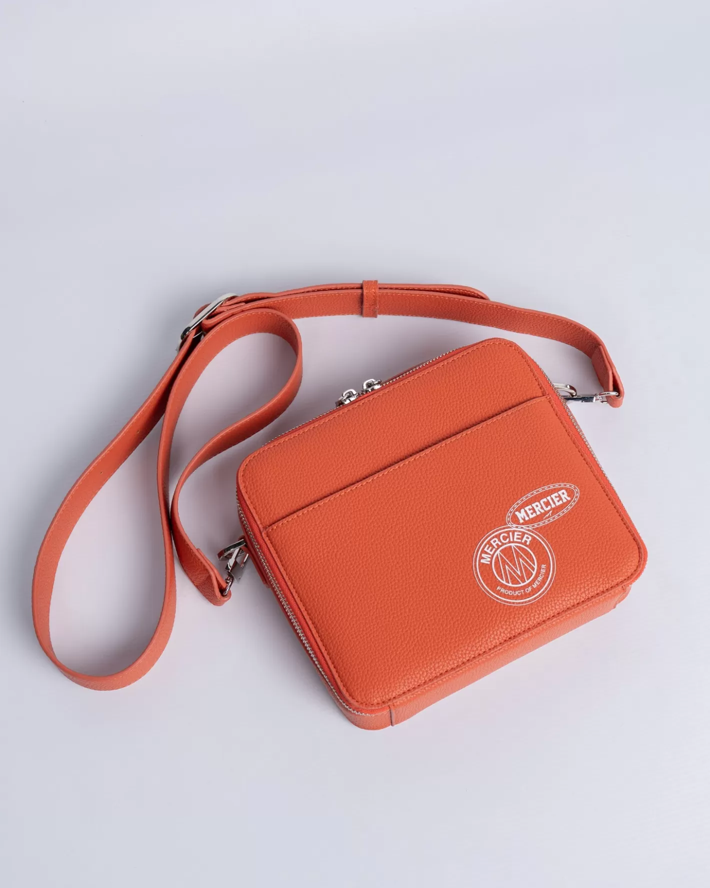 Homme Mercier Accessoires<Sac Messenger Orange AND Badge-Exclusif
