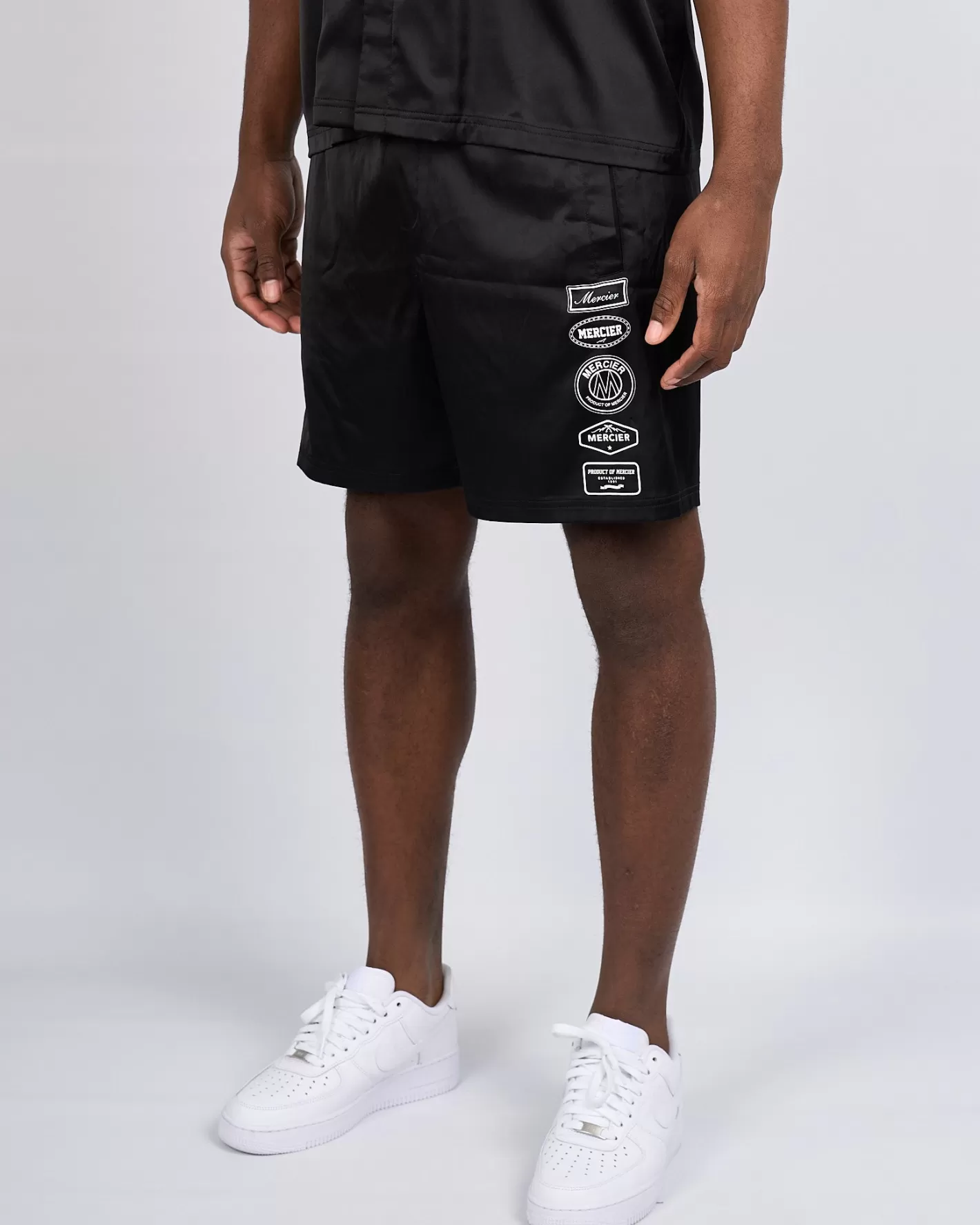 Homme Mercier Ensembles D'été<Short de villégiature noir 2.0 Badge