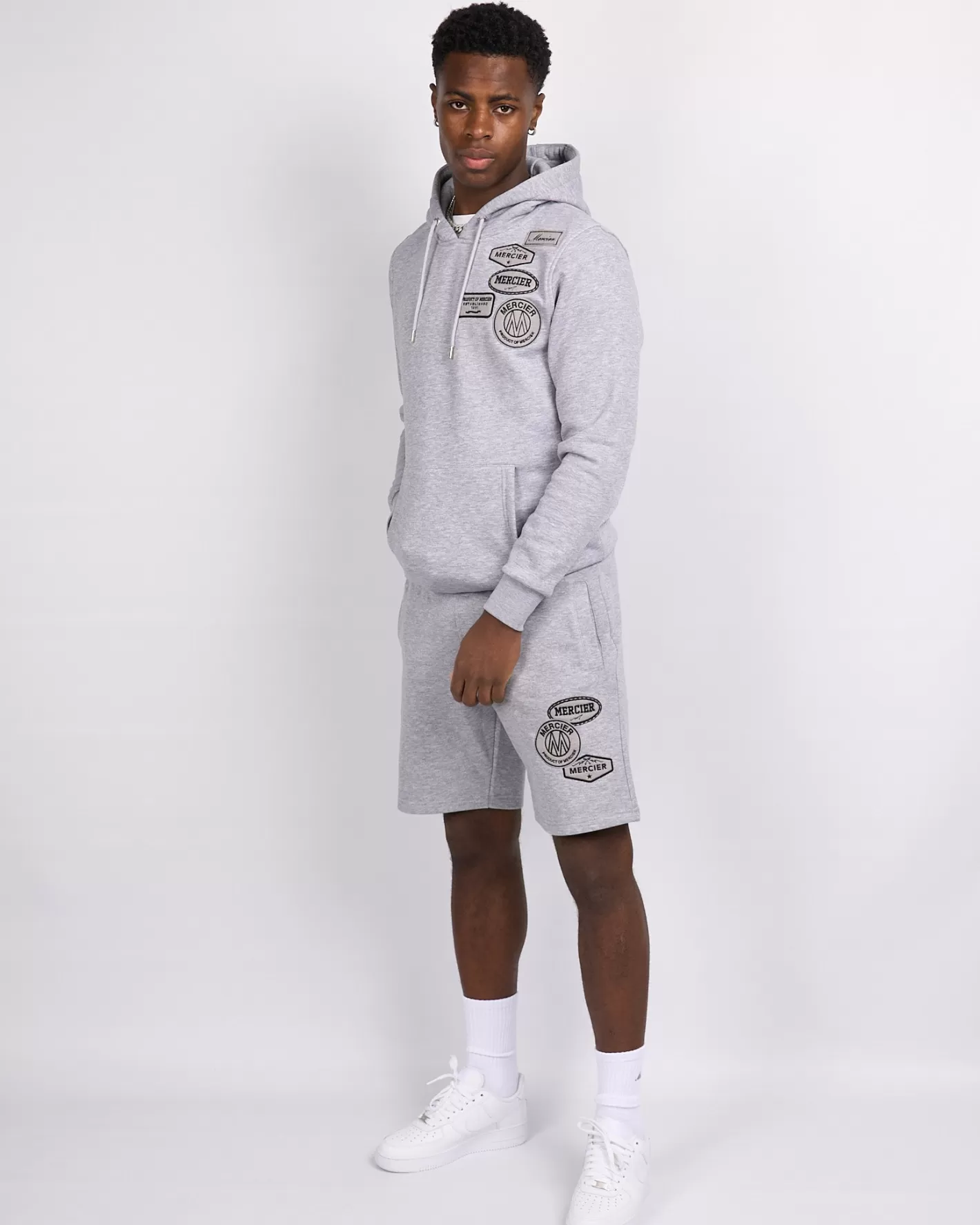 Homme Mercier Short<Short gris chiné Blend OG