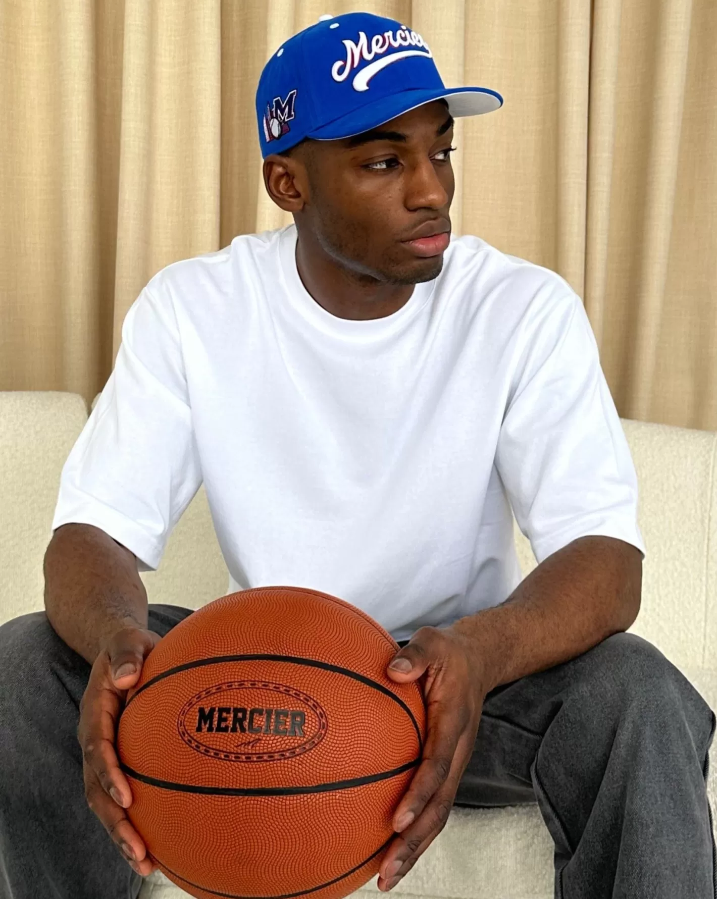 Homme Mercier Accessoires | Couvre-chef<Snapback Empire Bleu