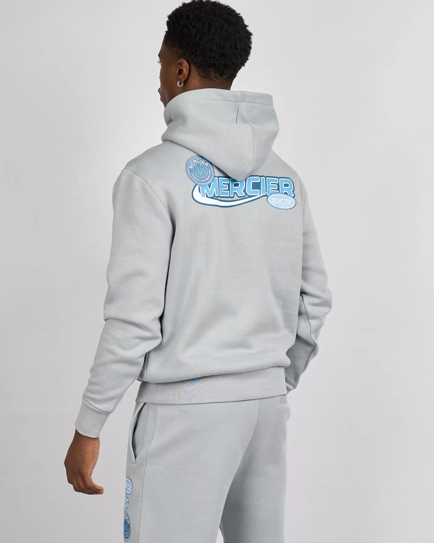 Homme Mercier Hauts De Survêtement/sweats À Capuche<Sweat à capuche bleu fumée Racer