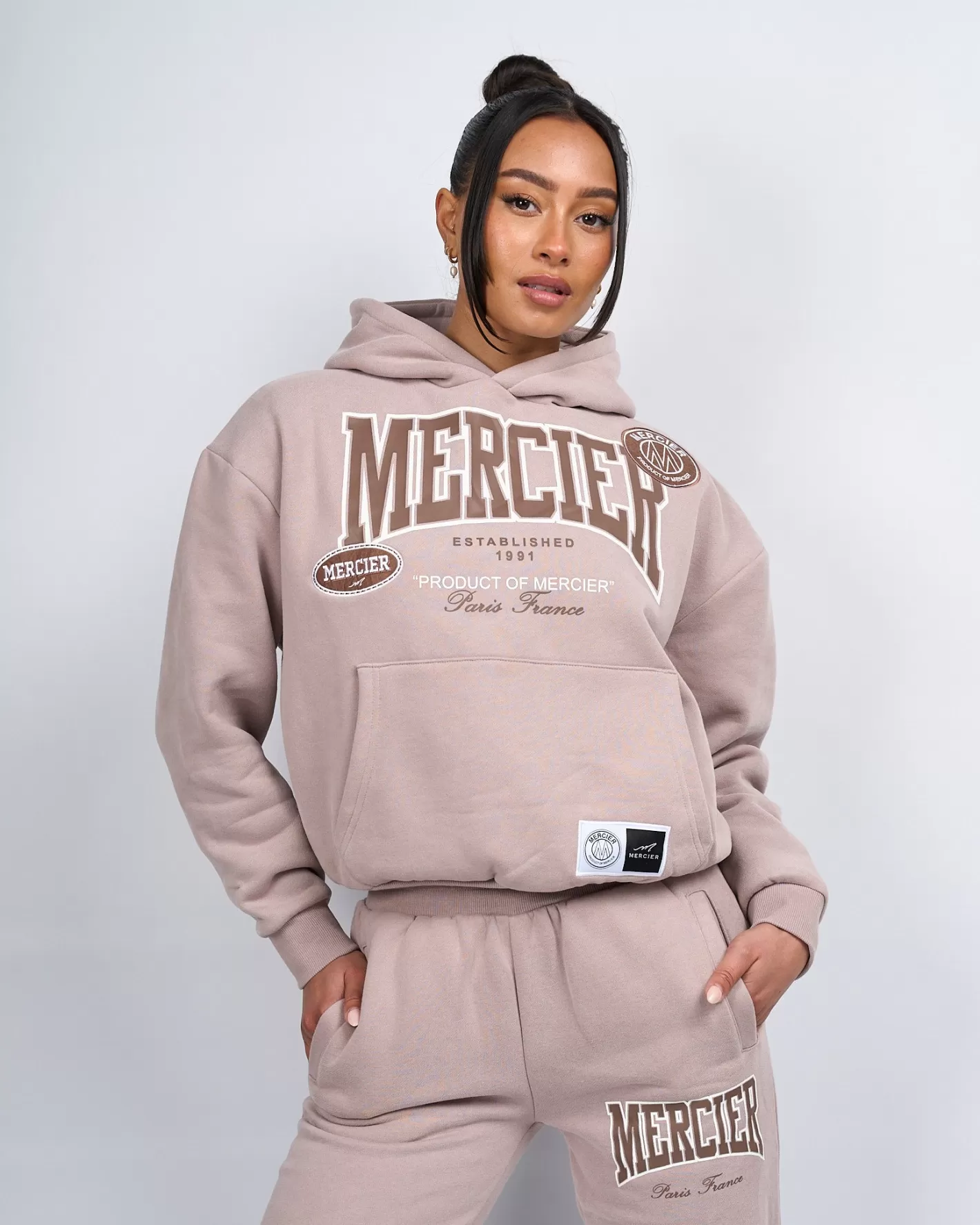 Femme Mercier Hoodies Des Femmes | Survêtements Pour Femmes<Sweat à capuche Silver Cloud Kansas pour femme