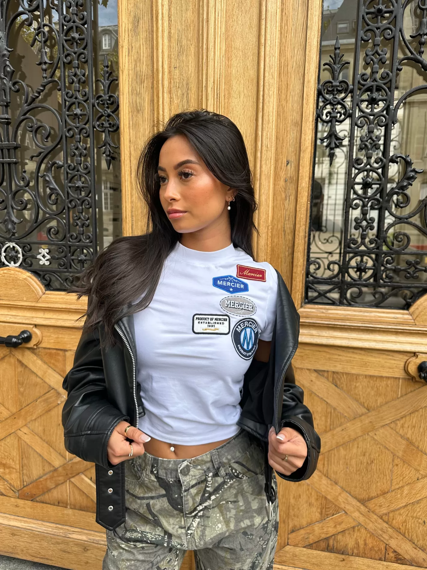 Femme Mercier Hauts Pour Femmes 23<Tshirt Ajusté OG Badge Blanc Pour Femmes