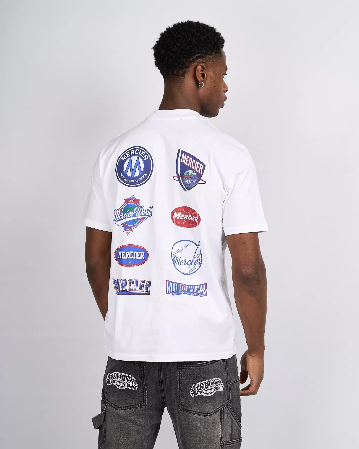 Homme Mercier T-shirts<Tshirt blanc The Series