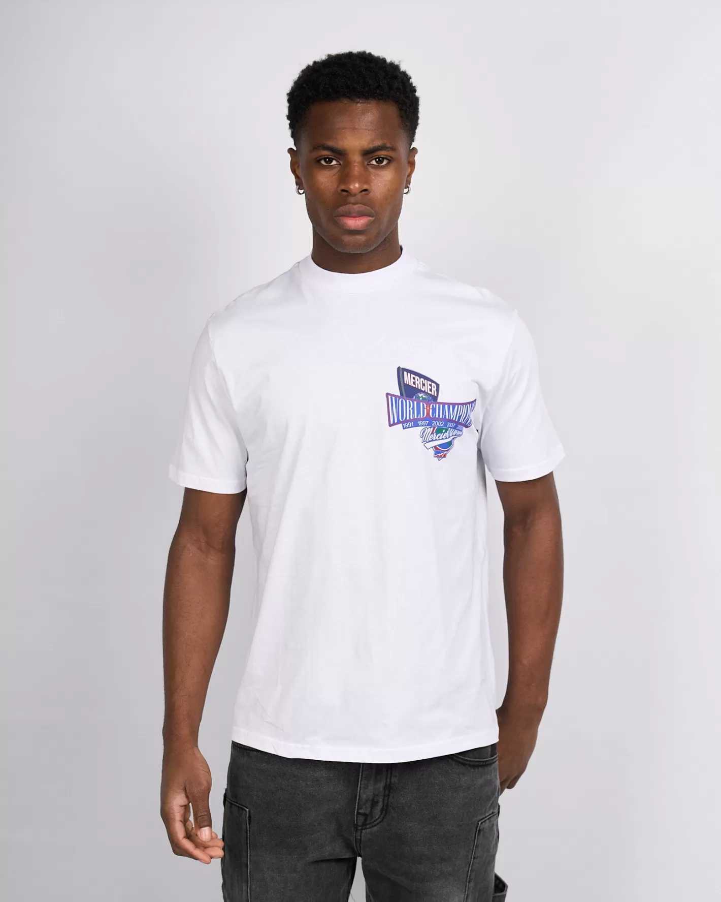 Homme Mercier T-shirts<Tshirt blanc The Series