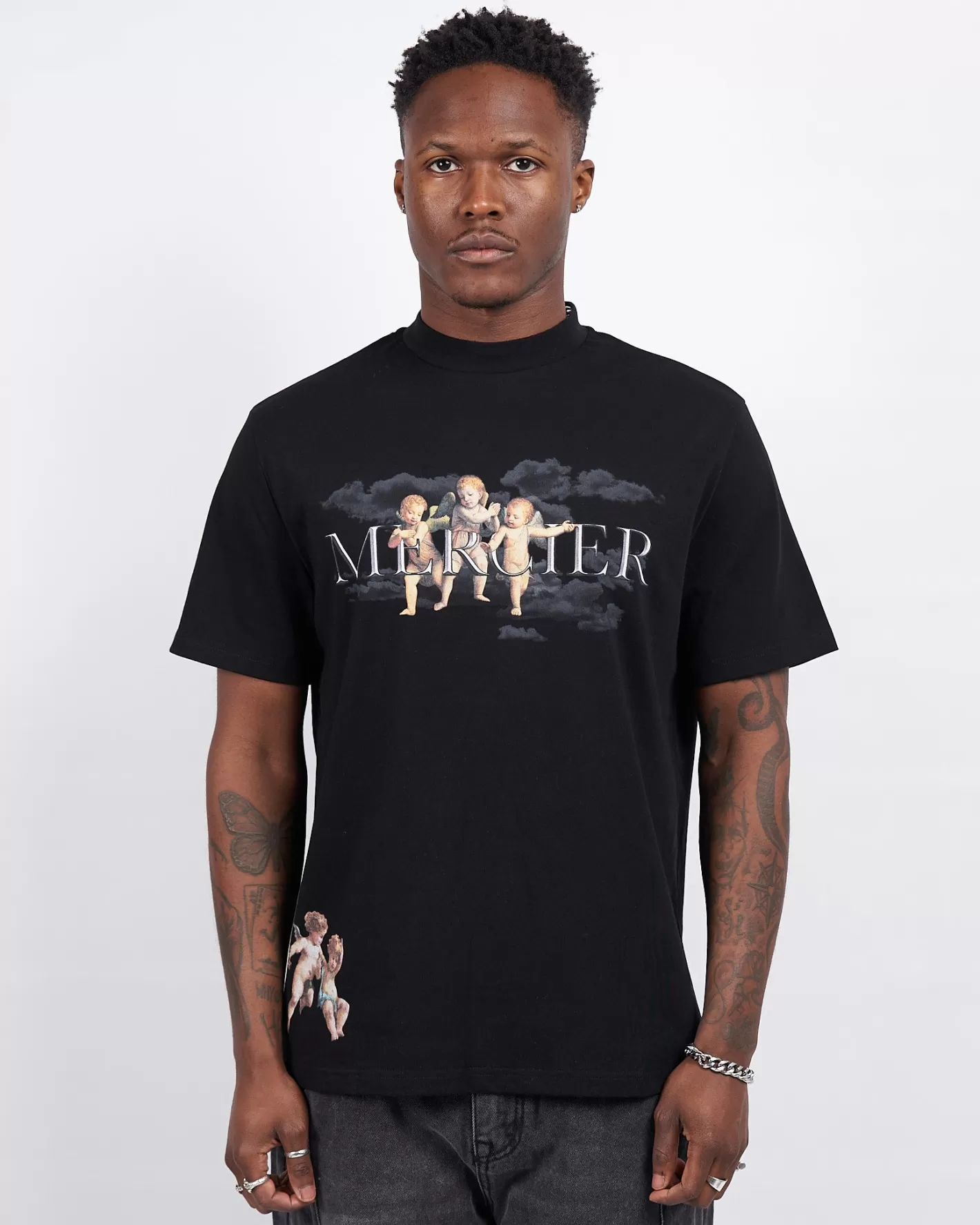 Homme Mercier T-shirts<Tshirt noir Angelo Relaxed