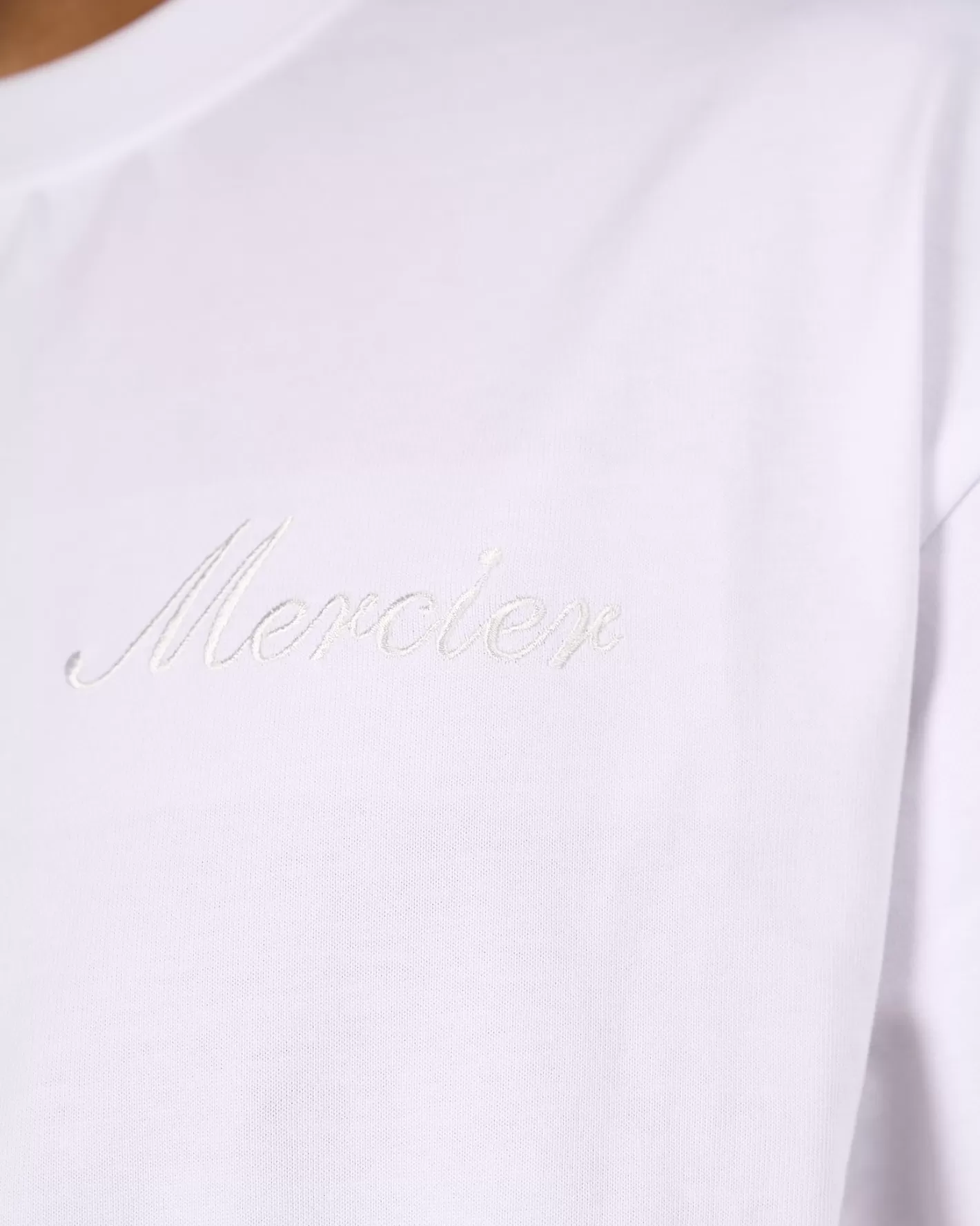Homme Mercier T-shirts<White Authenticity Tshirt