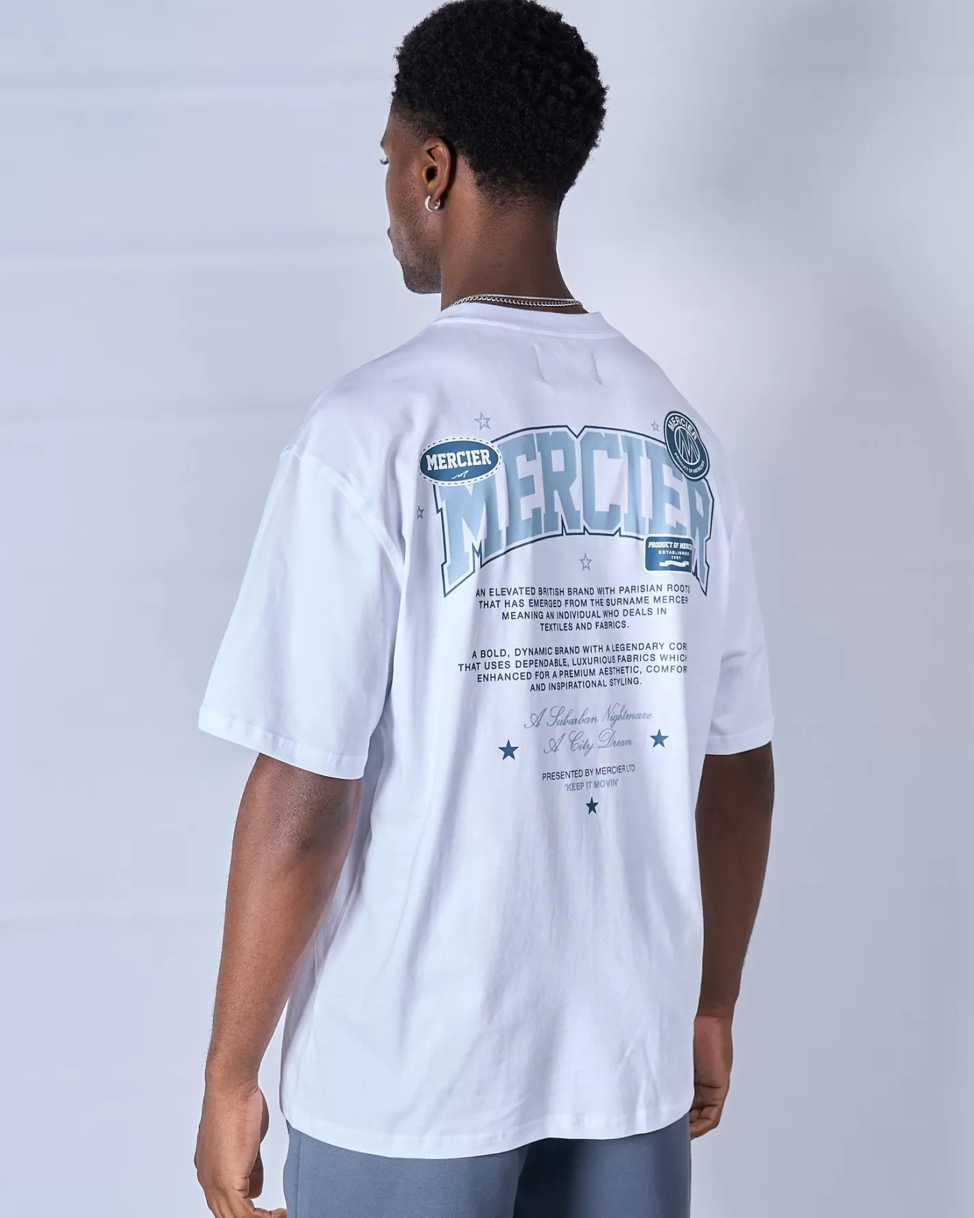 Homme Mercier T-shirts<White Origins Tshirt