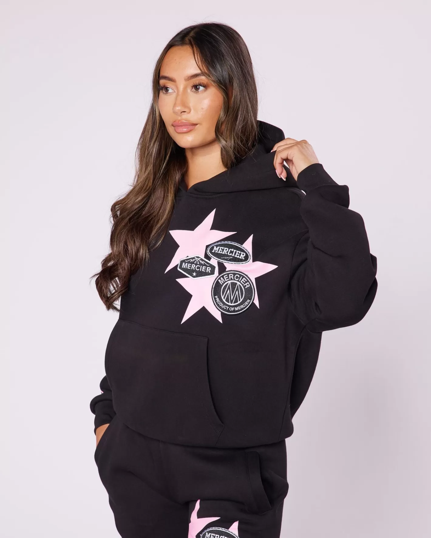 Femme Mercier Hoodies Des Femmes | Survêtements Pour Femmes<Womens Black Badge Star Hoodie