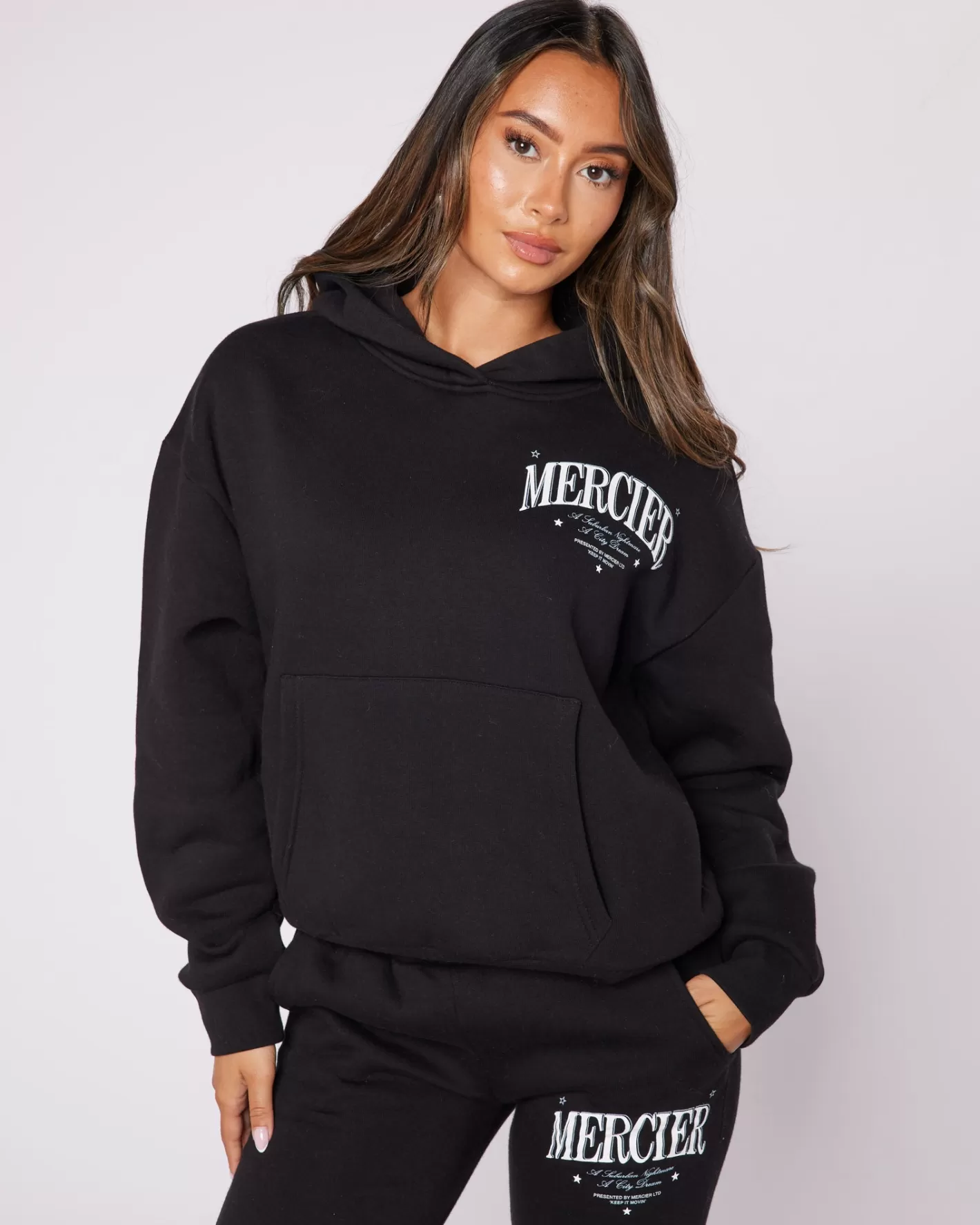 Femme Mercier Hoodies Des Femmes | Survêtements Pour Femmes<Womens Black Origins Hoodie