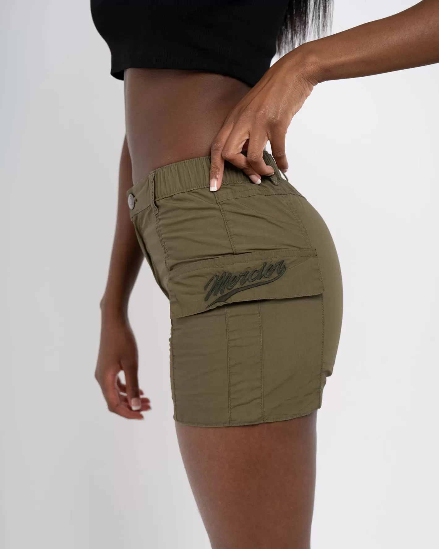 Femme Mercier Outlet Femmes | Shorts/jupes Des Femmes<Womens Khaki Perrier Cargo Shorts